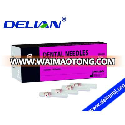 Dental Needle Injection Needle Delian Disposable Dental Needle Sterile Delian Brand Dental Product